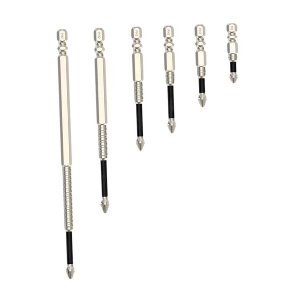Generic 6Pcs Screwdriver Drill Electric Screwdriver Set Tool High Hardness
