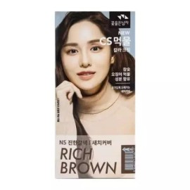 꽃을든남자 CS 먹물 칼라크림 N5 진한갈색 Kkot eusin namja CS Ink Color Cream N5 Deep Brown [Basic product]