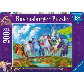 Ravensburger Children's Puzzle - 12004165 - Unicorn Academy - Unicorn Puzzle for Children from 8 Years, with 200 Pieces in XXL Format, Unicorn Gifts