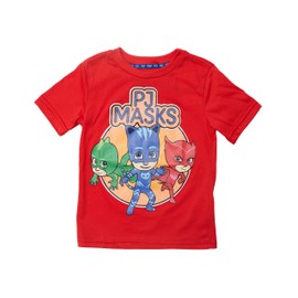 PJ Masks Boys' T-Shirts 3 Pack-Featuring Catboy, Gekko, and Owlette, Multi, 3T