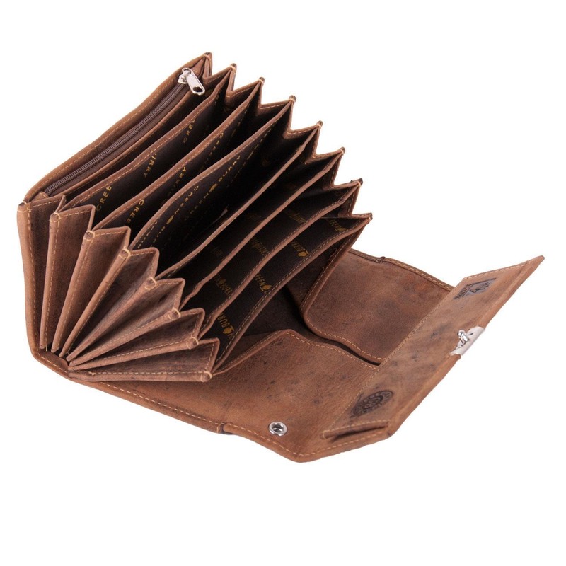 Green Burry Vintage 1785 25 Leather Waiters Purse/Waiters Wallet/Purse