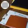 NUOBESTY 15pcs Mountable Clipboard Clips with Rubber Feet Mountable Document