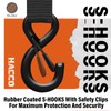 Haccoplanet Ratchet Tie Down Straps, 2340lb Break Strength, 4pc 1inch