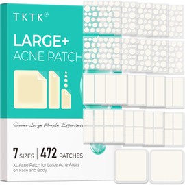 Large Pimple Patches for Face & Body Zit Breakouts, 7 Sizes 472 Count