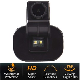 HD 1280 x 720p Colour Camera Waterproof Reversing Camera License Plate Lighting Camera Car Reversing System with Parking Aid Night Vision for Hyundai Verna Solaris Saloon / for Kia Forte 2010 - 2015