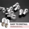 Ferianl 10PCS 1157 Light Bulb, Double Tail High and Low