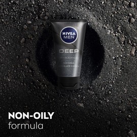 NIVEA MEN Deep Anti-Blackhead Face Scrub 75ml