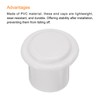 sourcing map PVC Tube Covers Internal Plug Pipe Inner 16mm