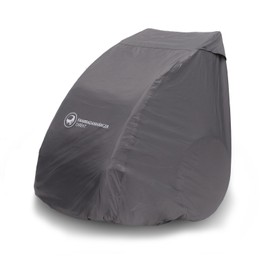 Bike Trailer Folding Cover UV Protection Waterproof Trailer Cover with Pack Sack, grey
