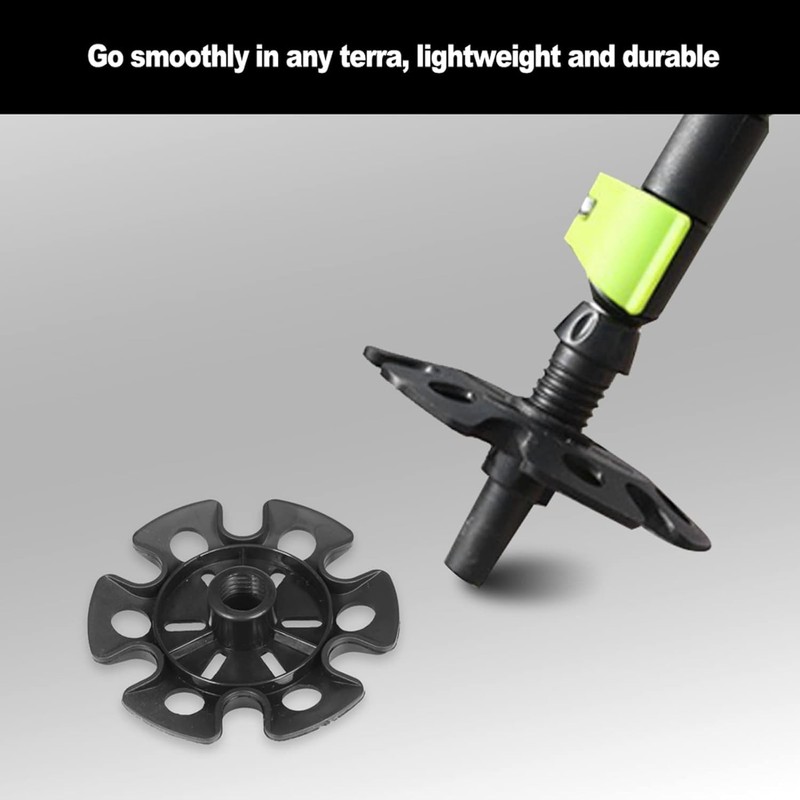 Snow Baskets for Walking & Trekking Poles | Wide Base