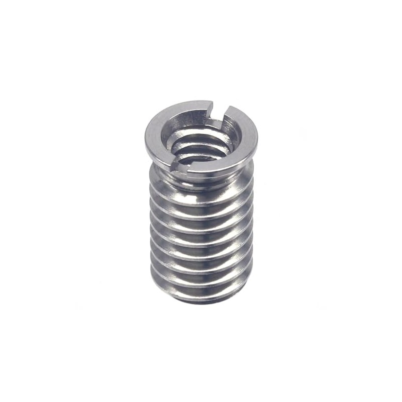 HITHUT Stainless Steel 1/4"-20 Female to 3/8"-16 Male Convert Screw