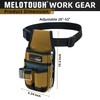 MELOTOUGH Pocket Tool Pouch Tool Belt Pouches with Belt Clip