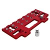 Cabinet Handle Pitch Hardware Jig Kit Woodworking Drawer Door Jig