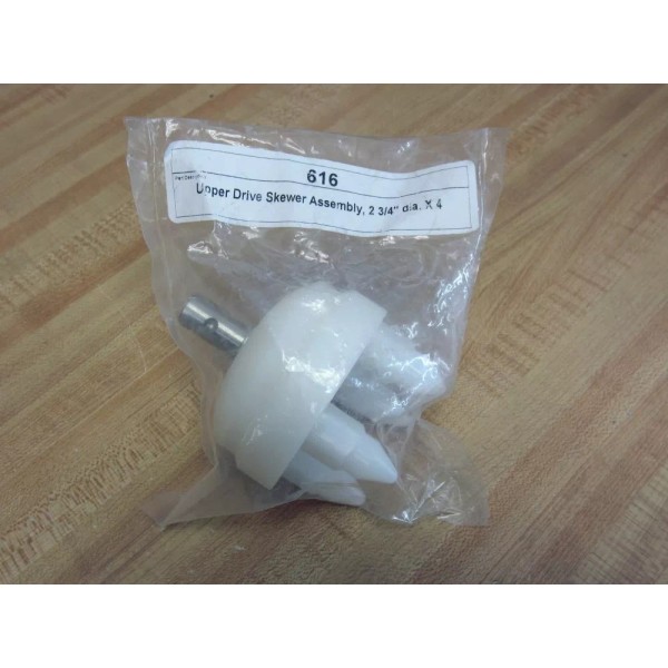 Spiral-Matic 616 Upper Drive Skewer Assembly W/Shaft