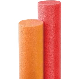 Floating Pool Noodles Foam Tube, Thick Noodles for Floating in The Swimming Pool, Assorted Colors, 52 Inches Long (Yellow)