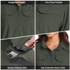 Womens Sun Protection Safari Shirts UPF 50+ UV Long Sleeve