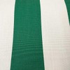 Fabric Sold by the Metre Awning Fabric Block Stripes Green