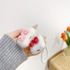 SGVAHY Clear Case Compatible with AirPods 1&2，Beautiful Cute Colorful Bow