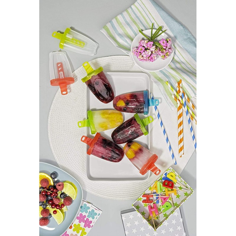 Rotho Wave Ice Moulds - Plastic (BPA Free), Multi-Coloured -