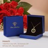 Meeshi Compass Jewelry for Women Necklace Valentines Day Gifts for
