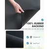 AMOAMI-Coffee Mat Hide Stain Rubber Backed Absorbent Dish Drying Mat