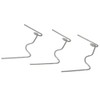 ALM Greenhouse Springwire Glazing Clips (Pack 50) - GH001, Silver