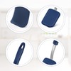 2pcs Mini Silicone Cookie Spatulas, Small Silicone Spatula Turner Heat