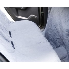 Alpha Dog Series | Waterproof Dog Car Seat Cover | Dog Car Seat Protector | Pet Seat Cover Hammock for Back Seat - Blue