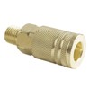 XHSP 5PCS 1/4 Inch Brass Male Industrial Coupler, 1/4 Inch
