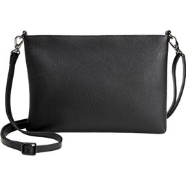 [DIALQUAL] Sacoche Men's Genuine Leather Clutch Bag, Shoulder Bag, Wedding Bag, Ceremonial Occasions, Black