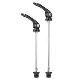 CNC Quick Release For MTB/Mountain bike，Quick Release Skewer Front and Rear，Black