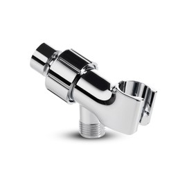 Shower Head Holder for Handheld Shower Head, 360°Adjustable,Premium ABS Material, The Surface is electroplated,Suitable for a Variety of Handheld Shower Heads, with its 1/2-inch Universal Design.