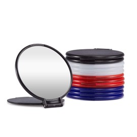 Compact Mirror Bulk, Round Makeup Mirror for Purse, Set of 12 (4-Color)