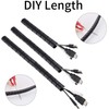 Snokay Cable Management Sleeve - 5M Length, 10MM Diameter, Zip