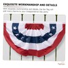 ORFOFE 5pcs Usa Flag Banner Patriotic Bunting Flags 45 *