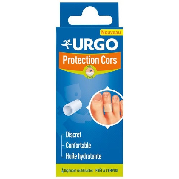 URGO PROTECTION CORS DIGITUBES PRE-DECOUPES BOÎTE DE 4