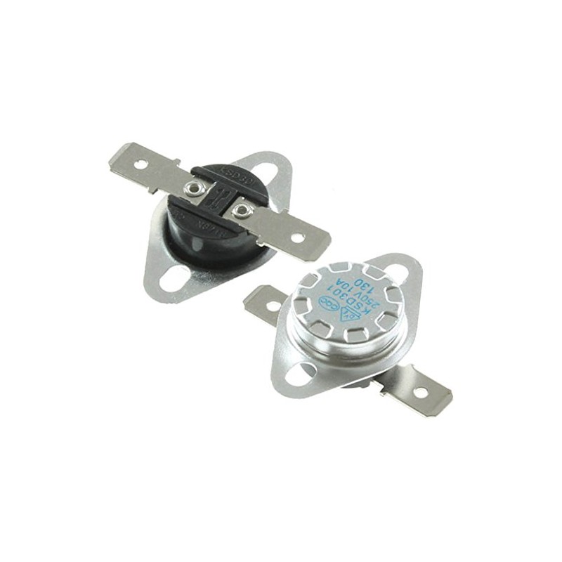 Spares2go Thermostats for Creda Tumble Dryers (Pack of 2)