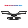 Universal Motorcycle License Plate Bracket, Adjustable Folding Mount Holder with