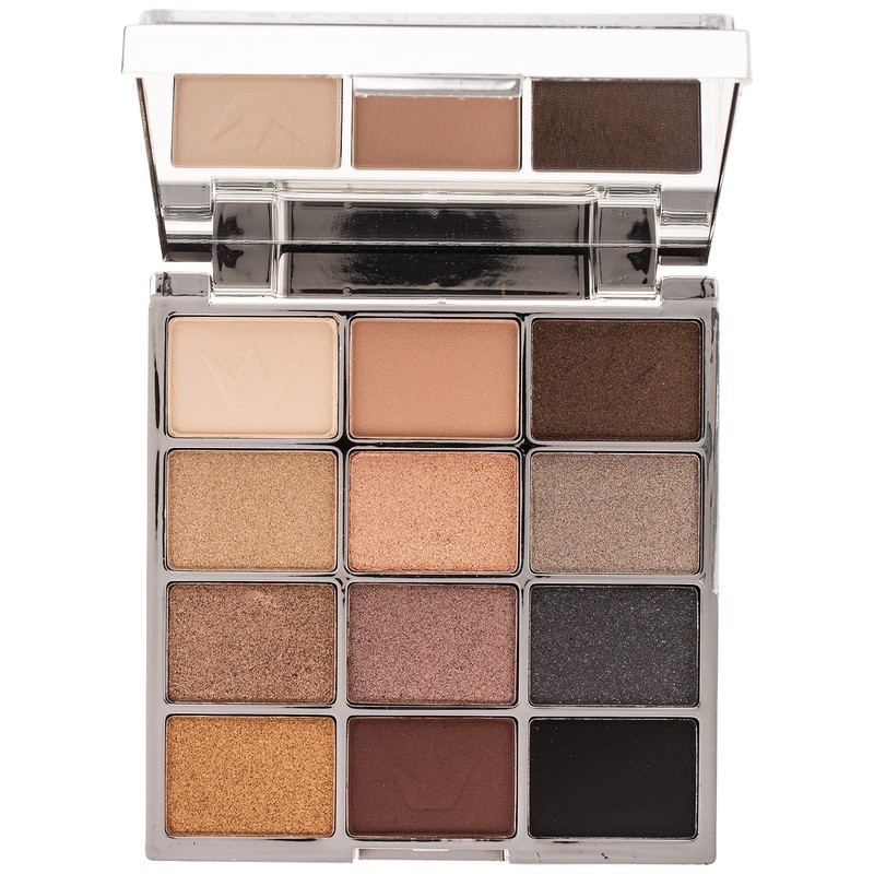 essence Royal Party Silver Glitter Show Eyeshadow Palette Nude &