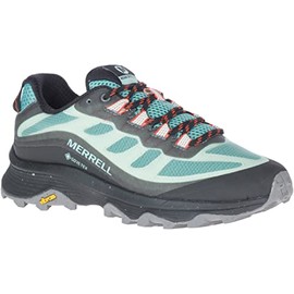 Merrell Women's Moab Speed Gore-Tex Trail Running Shoe, Mineral, 10.5 M US