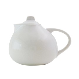 Jars France Tourron Teapot Neige (White) 5.3" / H 5.3" / 47.4 Oz