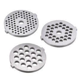 sourcing map Meat Grinder Plate 3mm 5mm 7mm Stainless Steel Replacement for Grinders 1 Set