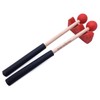 TUOREN 1 Pair Tongue Drum Mallets with Bracket Handpan Drum