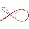 ONS W Leather Lead #9 Red (Small Dogs)