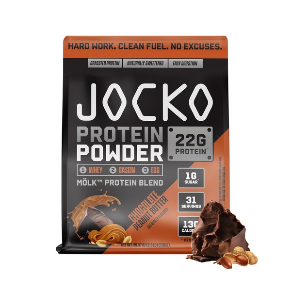 Jocko Fuel Mölk Whey Protein Powder 22g Low Sugar Monk