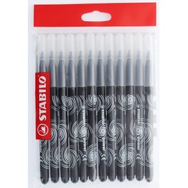 STABILO STABILO - Filzstift - power - 12er Pack - schwarz