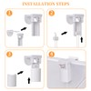 Dalababa 14-Piece Pleated Replacement Parts Set, 2 Kit Clamp Support