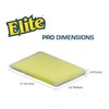 Elite PRO All Purpose Cleaning Pad, 2 Pack, Non Scratch,