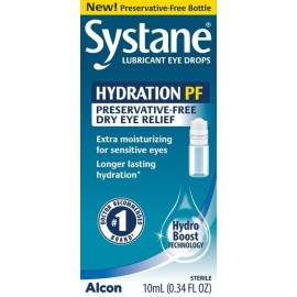 SYSTANE HYDRATION PF LUB EYE DROP 0.34OZ