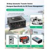 30 Amp Transfer Switch for RV, Metal Housing with Adjustable